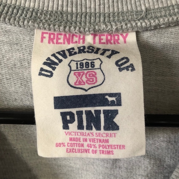 Pink French Terry Swim Coverup - Picture 4 of 4